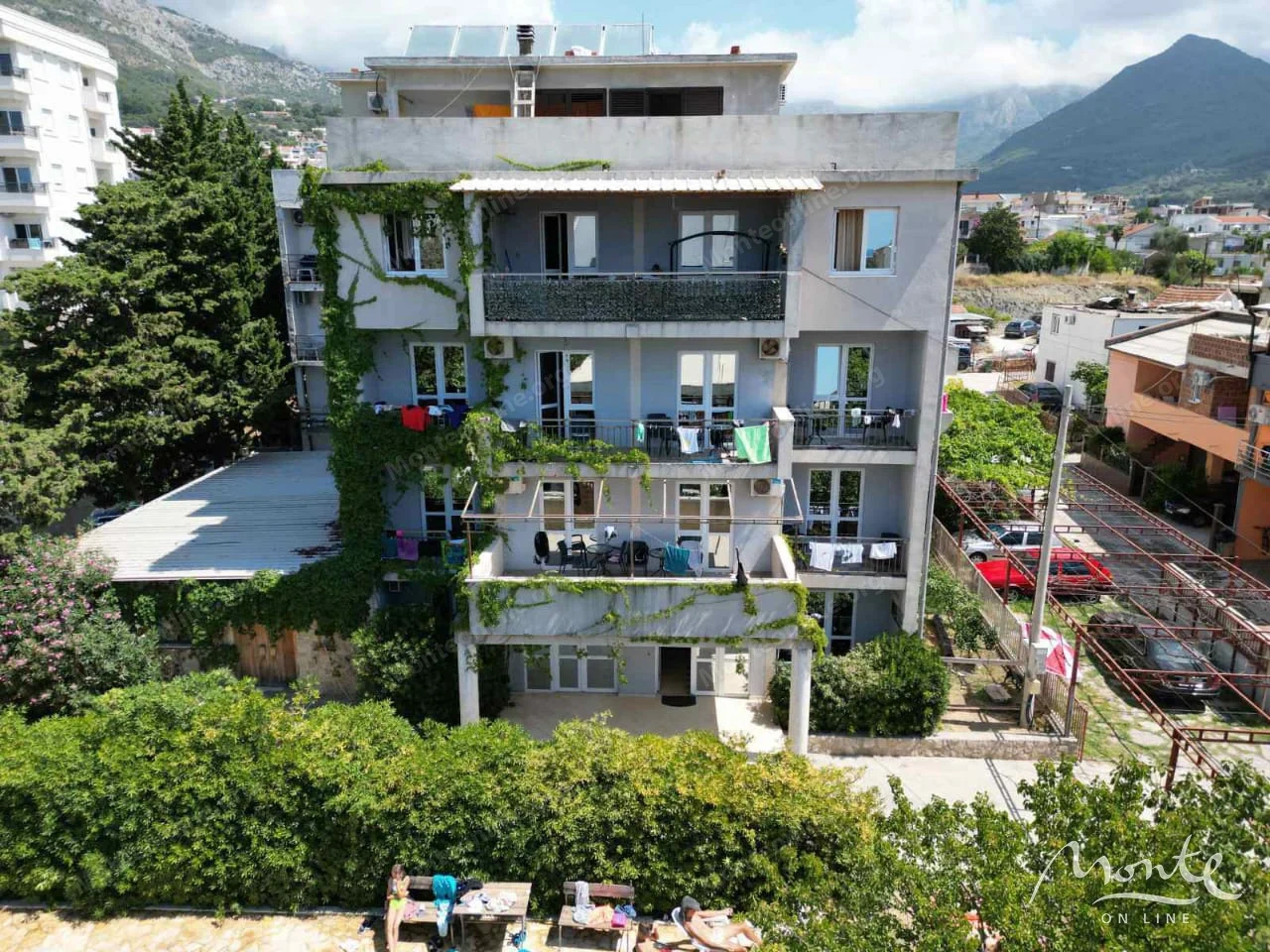 Прекрасный отель площадью 700 м² у пляжа в Баре, Черногория