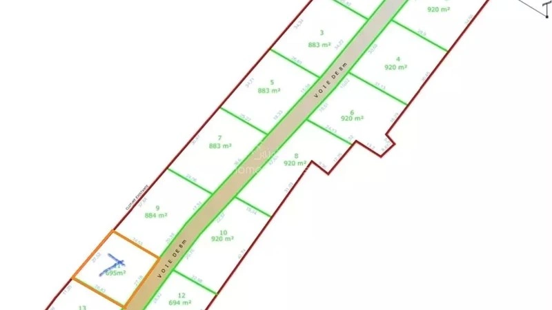 Земельный участок 580 m2 в Сфаксе, Тунис