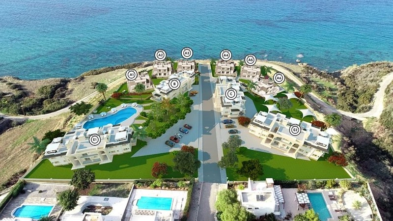 Таунхаус 105 m2 у пляжа в Гирне, Северный Кипр