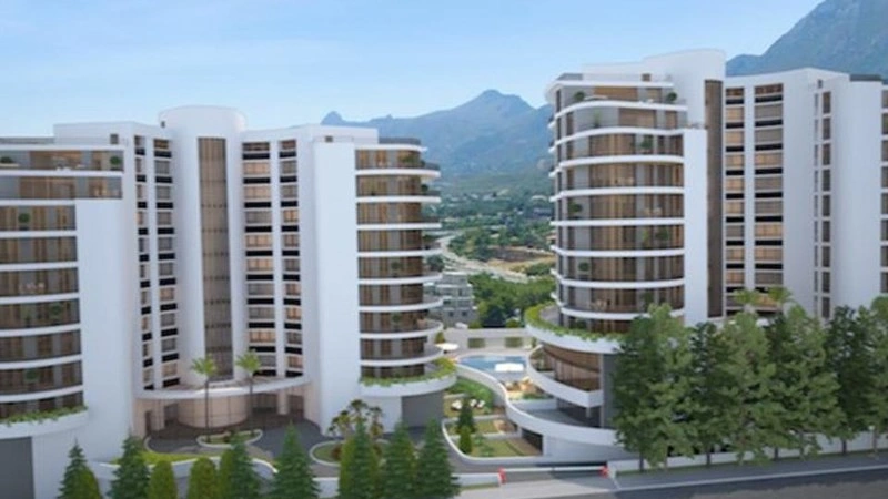 Современная квартира 3+1 в центре Гирне, Северный Кипр