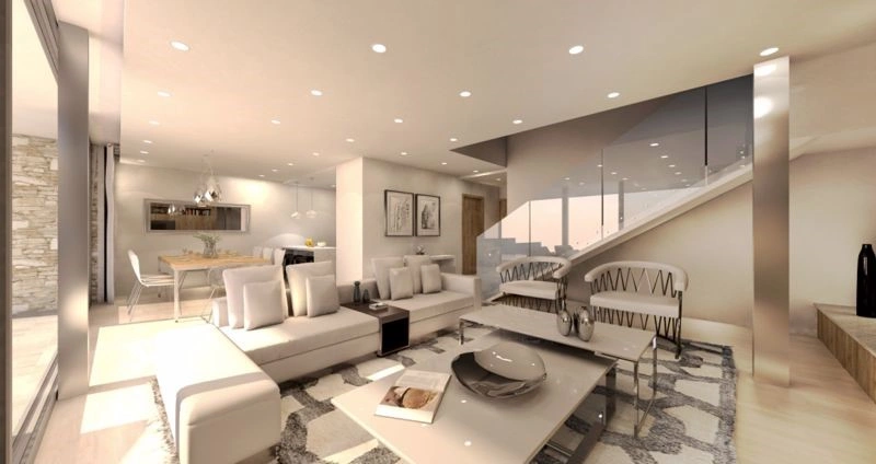 Престижная вилла 3+1 над Протарасом в Фамагусте, Северный Кипр