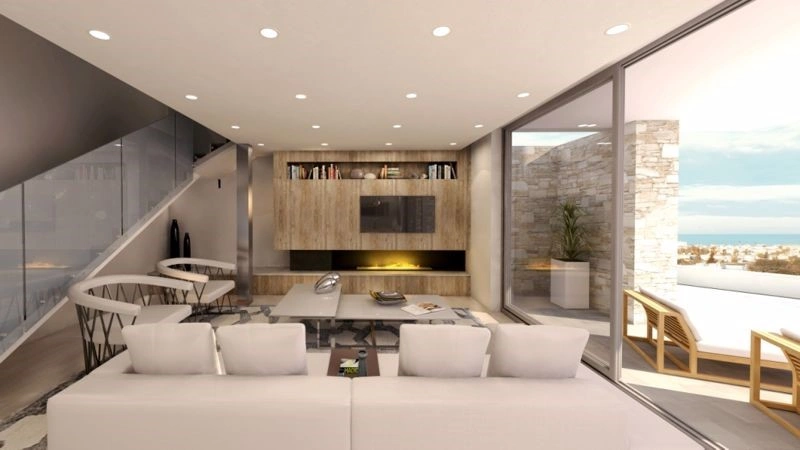 Престижная вилла 3+1 над Протарасом в Фамагусте, Северный Кипр