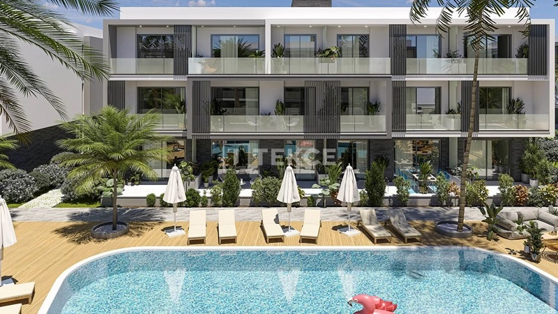 Комфортная квартира 1+1 рядом с Long Beach в Искеле, Северный Кипр