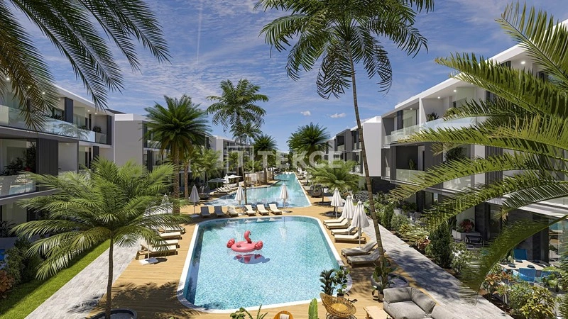 Комфортная квартира 1+1 рядом с Long Beach в Искеле, Северный Кипр