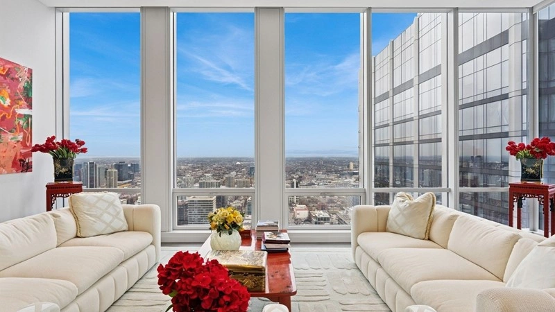 Роскошная квартира с 3 спальнями в Чикаго, США