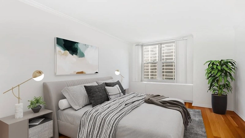 Светлая 2‑комнатная квартира в Чикаго, США