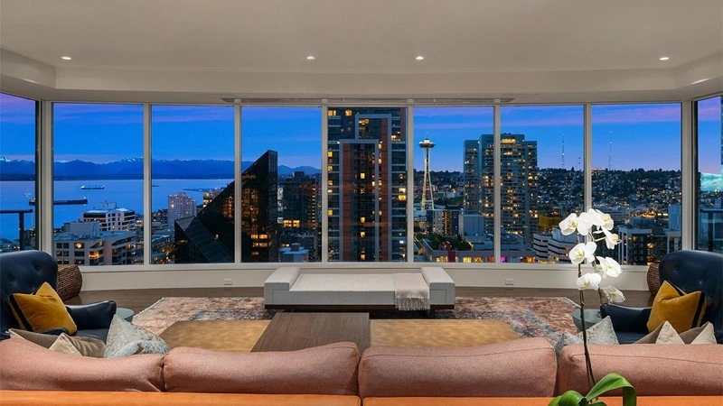 Современная 3-комнатная квартира в Сиэтле, США