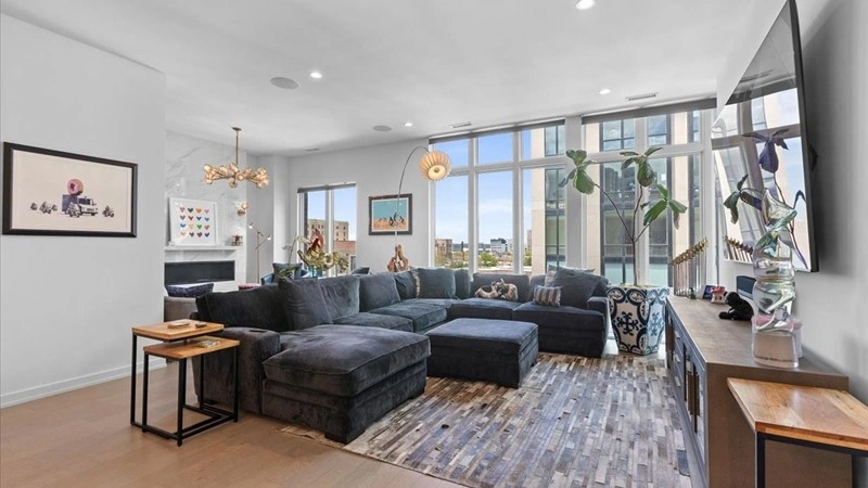 Просторная квартира 208 м² в Чикаго, США