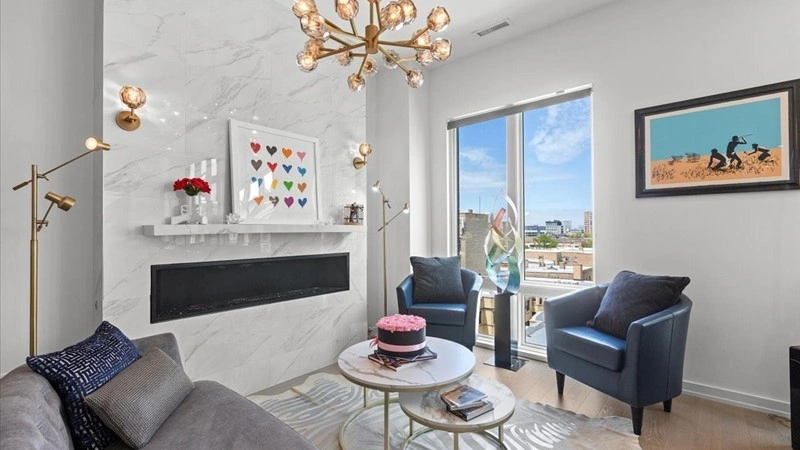 Просторная квартира 208 м² в Чикаго, США