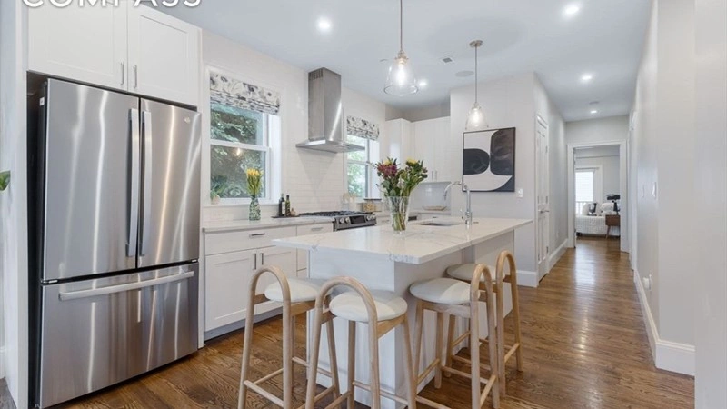 Светлая квартира площадью 127 m² в Бостоне, США