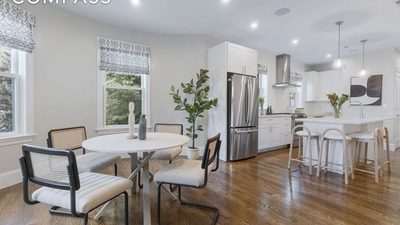 Светлая квартира площадью 127 m² в Бостоне, США