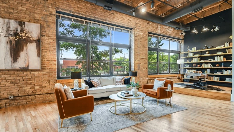 Просторная 9‑комнатная квартира в Чикаго, США