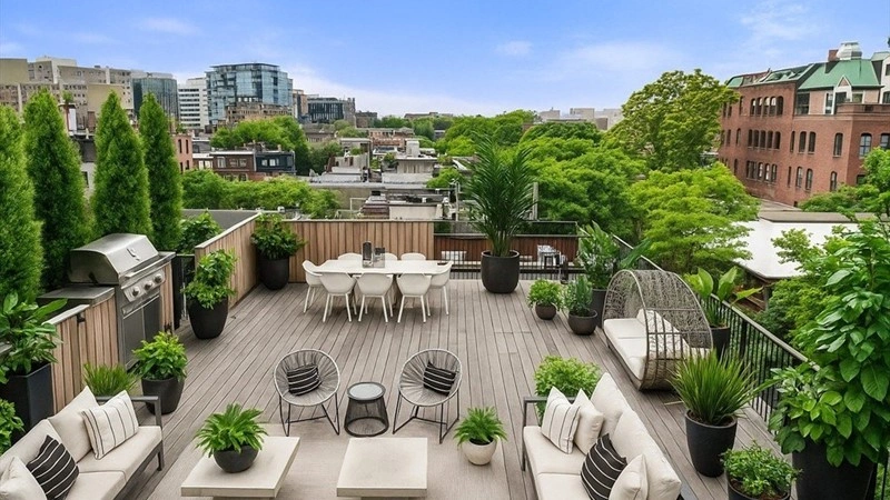 Просторная квартира 188 м² в Бостоне, США