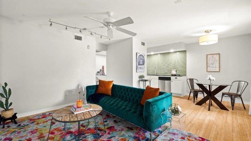 Стильная квартира 59 м² в Остине, США