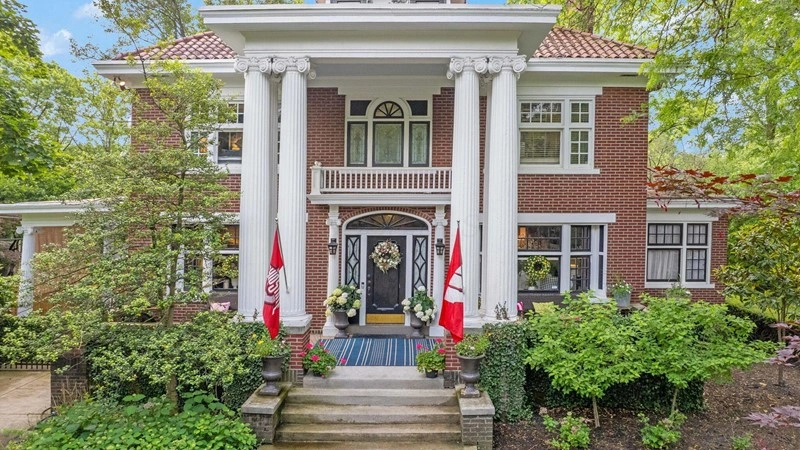 Уютный дом с 4 спальнями в Колумбусе, США