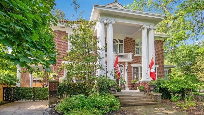 Уютный дом с 4 спальнями в Колумбусе, США