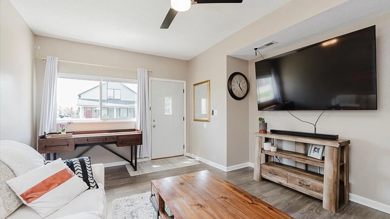 Просторный дом с тремя спальнями в Индианаполисе, США