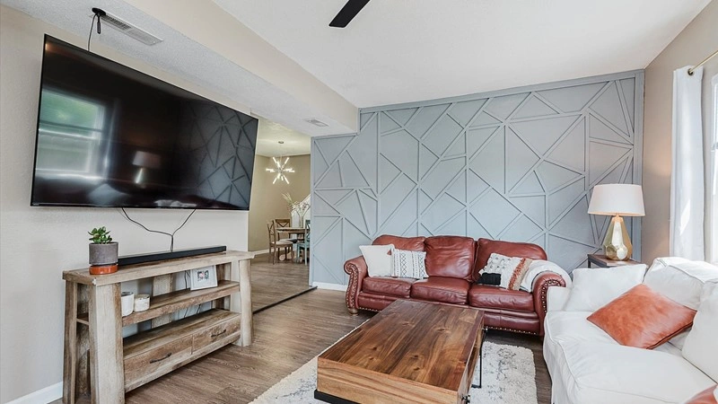 Просторный дом с тремя спальнями в Индианаполисе, США