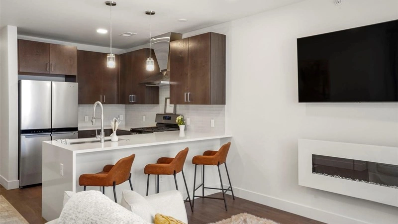 Светлая квартира 59 м² в Денвере, США