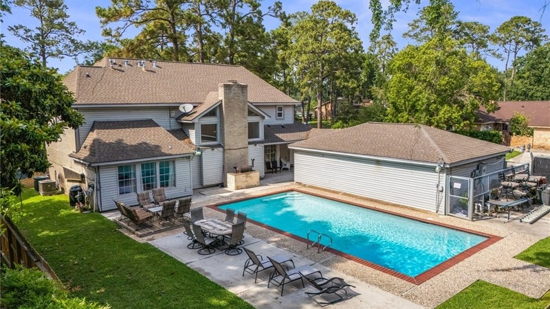 Просторный дом с 8 спальнями в Хьюстоне, США