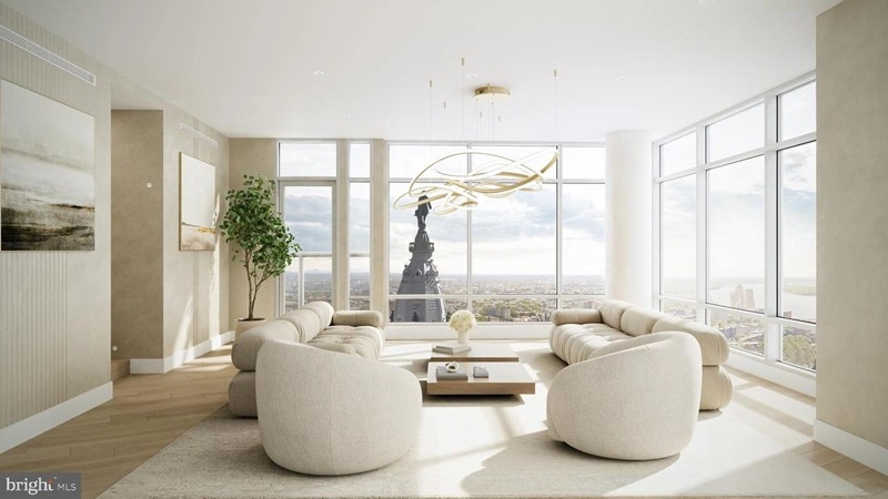 Просторная квартира площадью 291 м² в Филадельфии, США