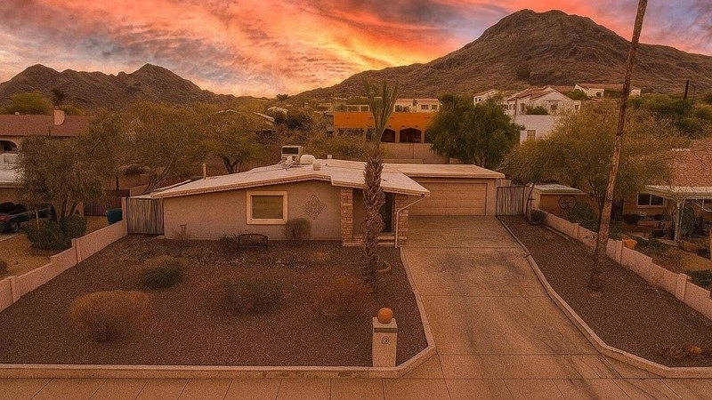 Уютный дом площадью 136 м² в Финиксе, США