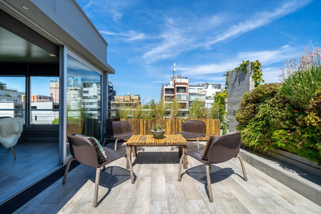 Пентхаус 362 m2 с открытым бассейном в Буэнос-Айресе, Аргентина