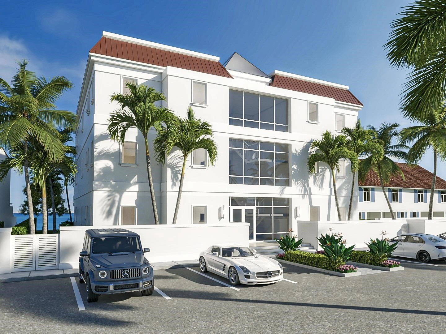 Квартира 3+1 с видом на море в Нассау, Багамы