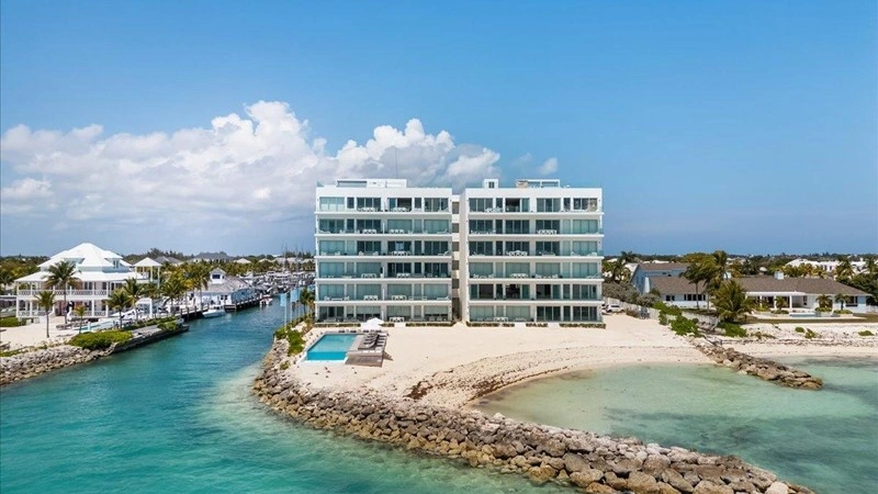 Квартира 3+1 с видом на море в Нассау, Багамы