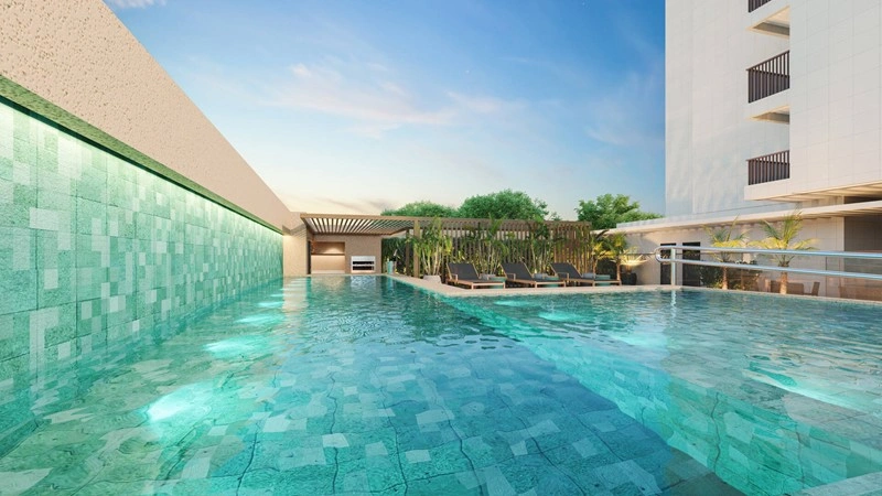 Современная квартира 38 м² в Форталезе, Бразилия