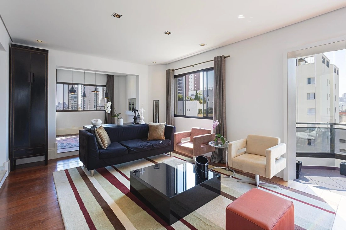 Пентхаус 367 m2 с террасой в Сан-Паулу, Бразилия