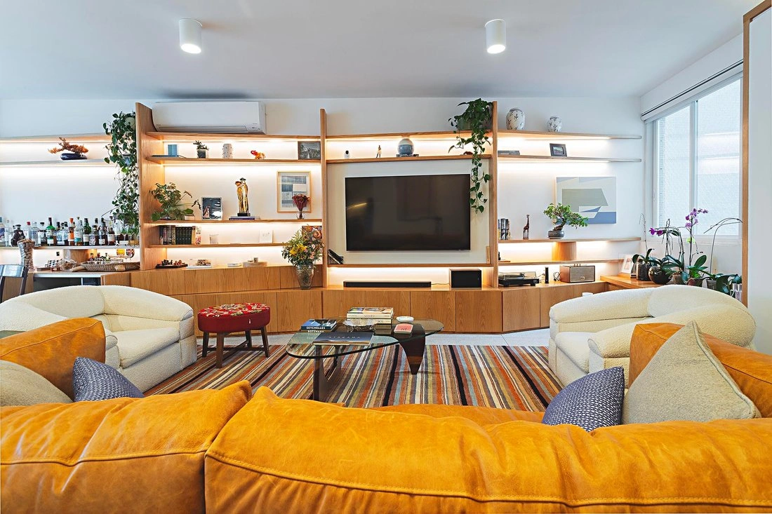 Квартира 175 m2 с открытым бассейном в Сан-Паулу, Бразилия