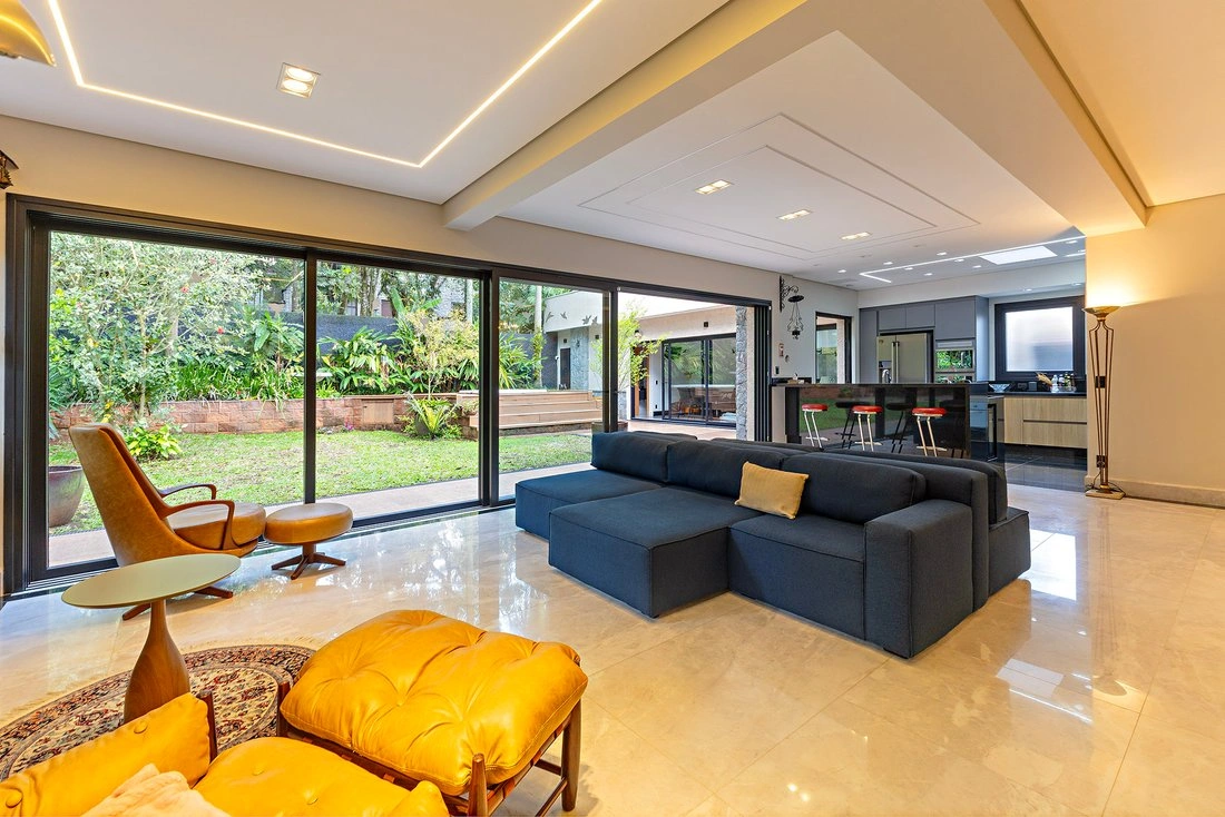 Дом 430 m2 с камином в Сан‑Паулу, Бразилия