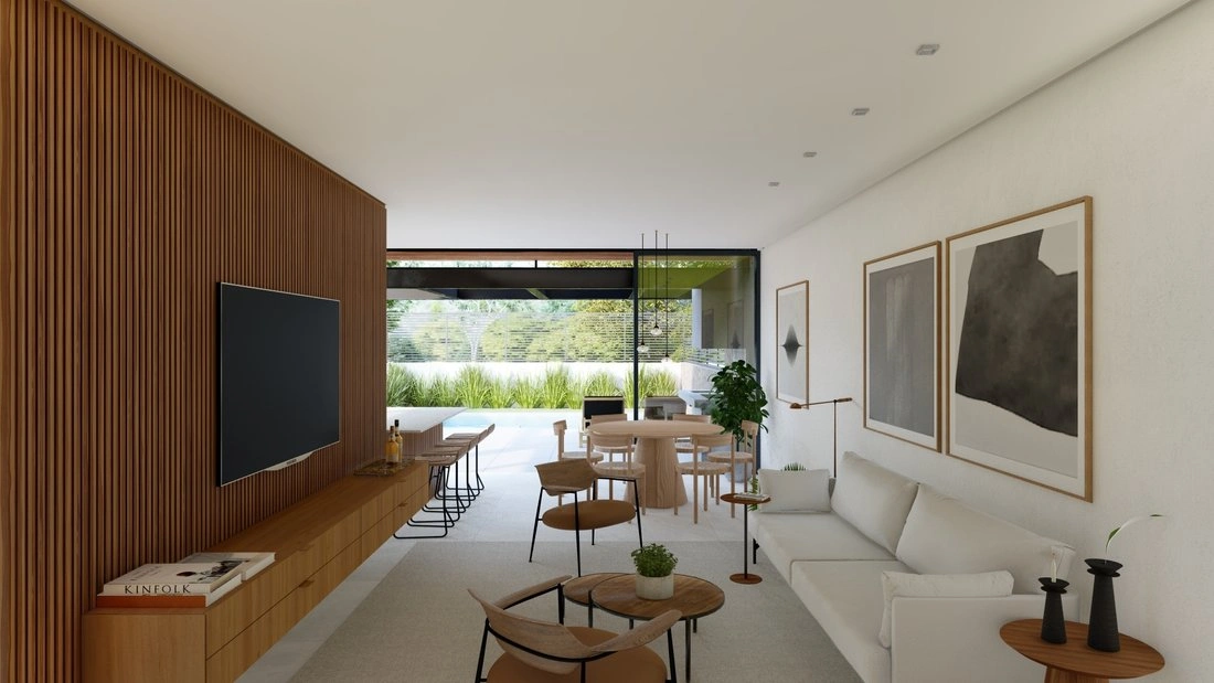 Дом 264 m2 с крытым бассейном во Флорианополисе, Бразилия