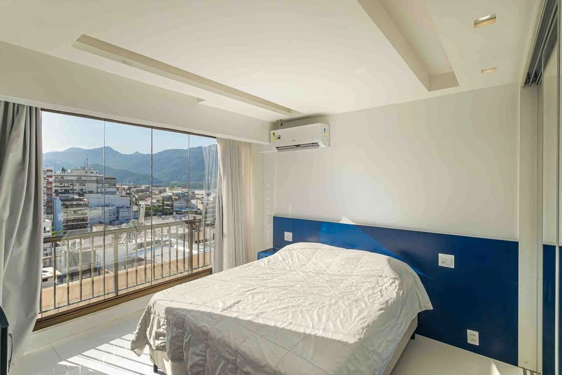 Пентхаус 185 m2 с гаражом в Рио-де-Жанейро, Бразилия