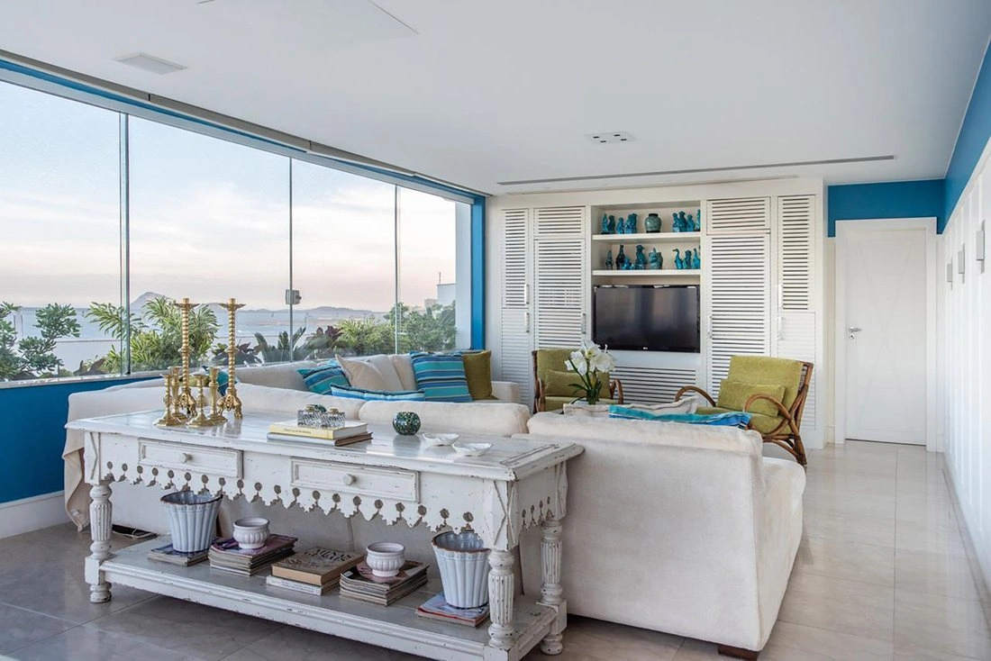 Пентхаус 980 m2 с видом на море в Рио-де-Жанейро, Бразилия