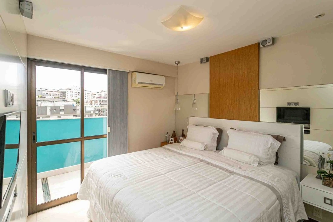 Пентхаус 330 m2 с открытым бассейном в Рио‑де‑Жанейро, Бразилия