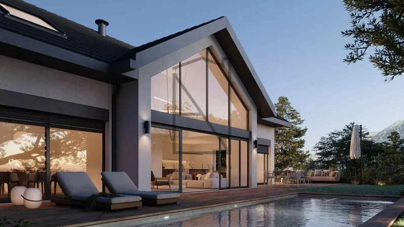 Обновлённая вилла 6+1 в Монтрё, Швейцария