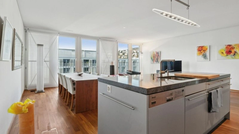 Меблированная квартира 116 m2 в Цюрихе, Швейцария