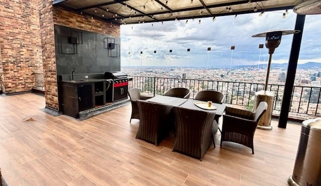 Пентхаус 4+1 в закрытом жилом комплексе в Боготе, Колумбия