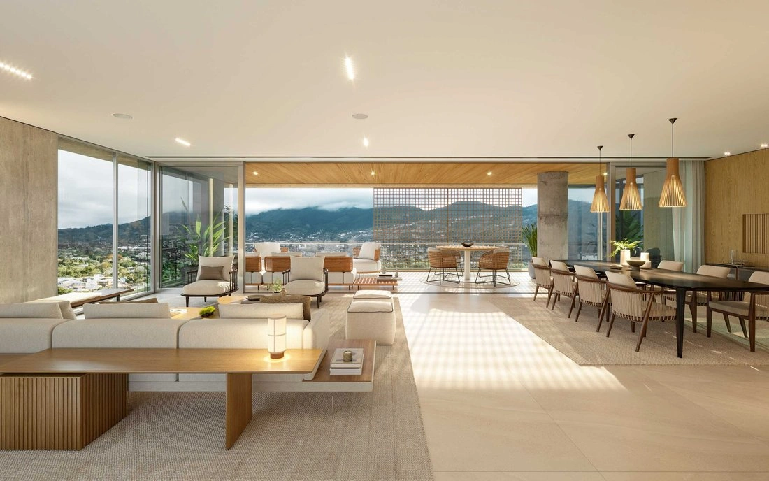 Квартира 4+1 с парковкой в Escazu, Коста-Рика