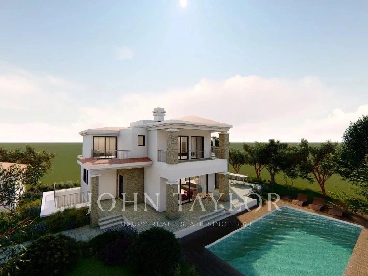 Вилла площадью 500 м² с открытым бассейном в Пейя, Кипр