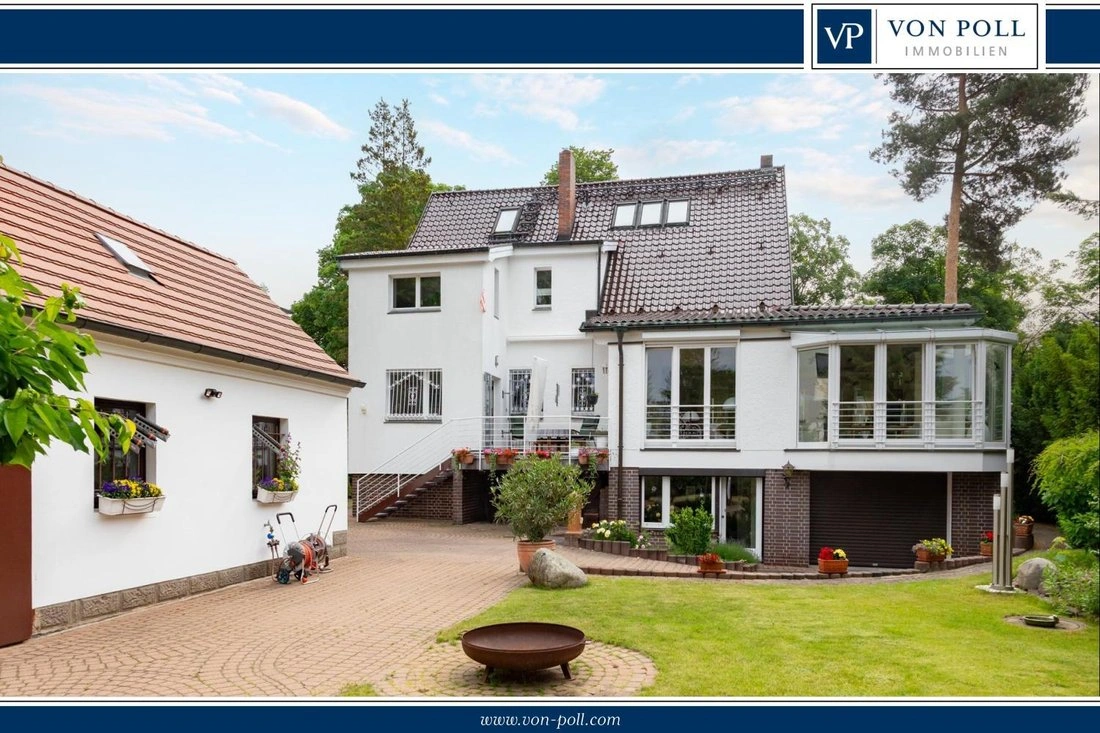 Дом в тихом районе Берлина, Германия