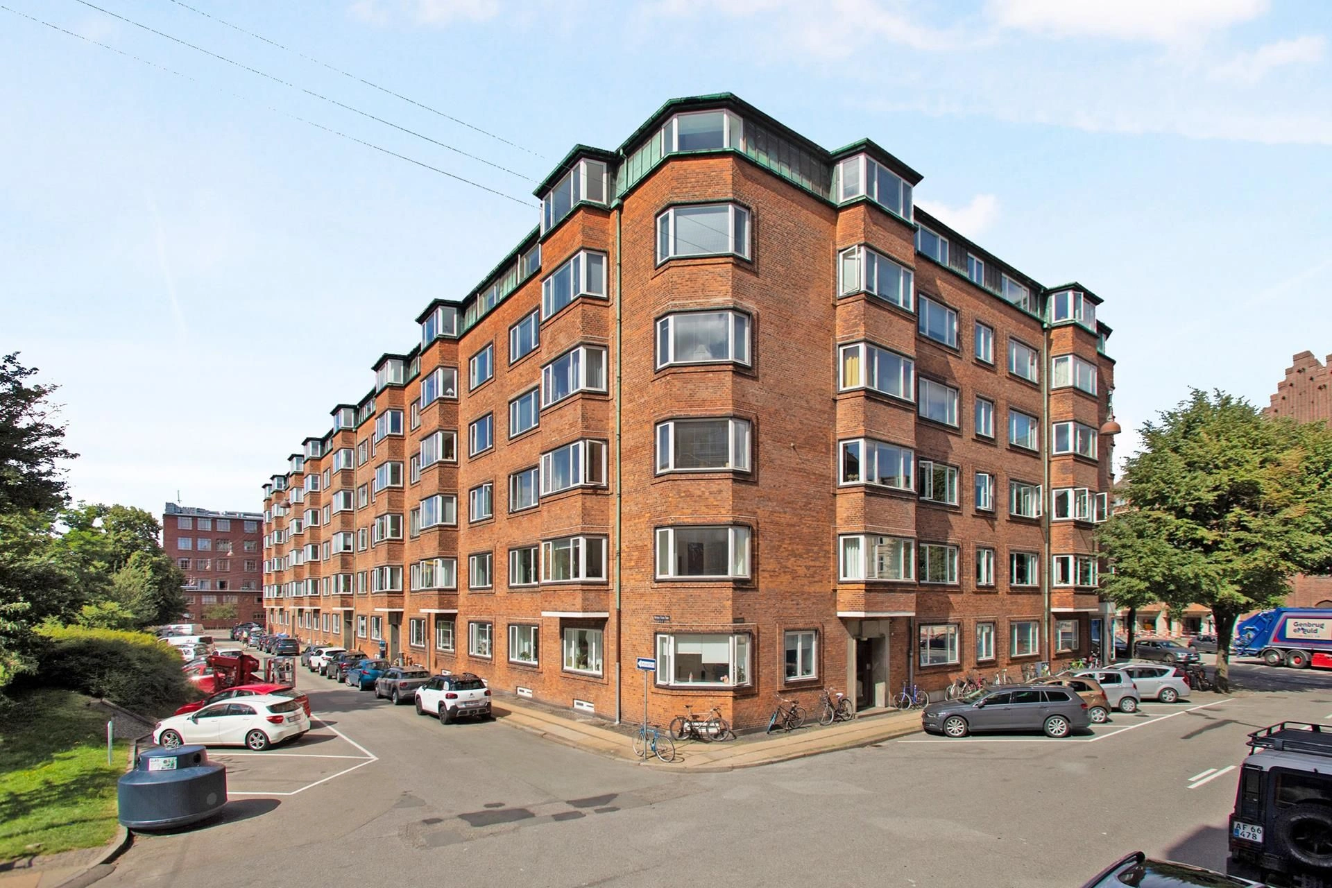 Квартира с функциональной планировкой в Копенгагене, Дания