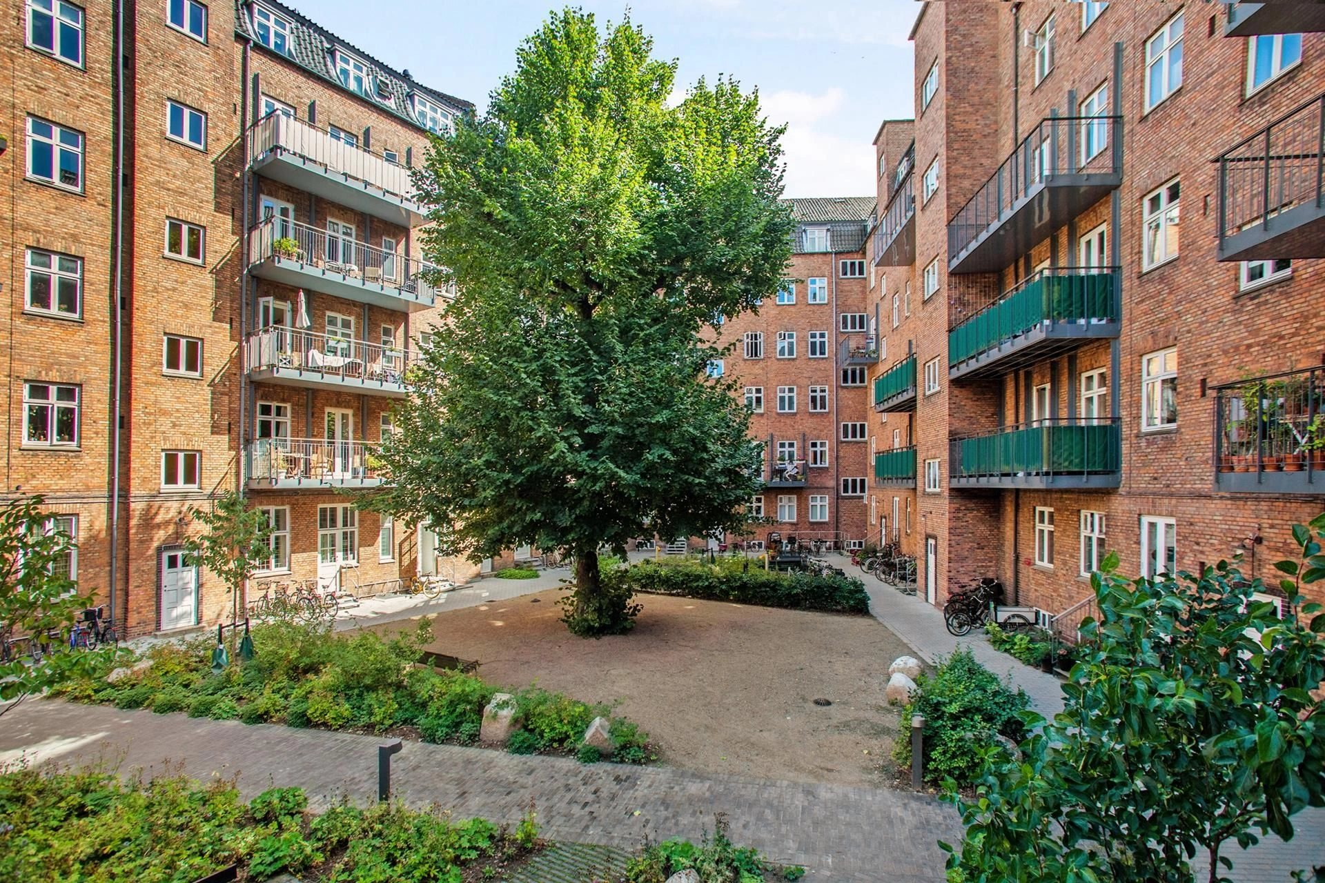 Квартира с функциональной планировкой в Копенгагене, Дания