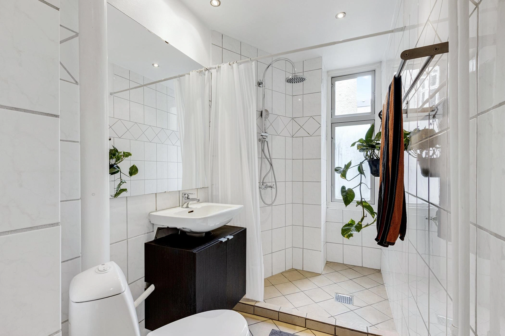 Светлая квартира с продуманной зонировкой в Копенгагене, Дания