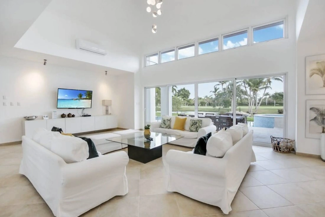 Вилла 8+1 с открытым бассейном в Пунта-Кане, Доминиканская Республика