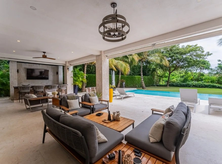 Вилла 7+1 в закрытом жилом комплексе в Пунта-Кане, Доминиканская Республика