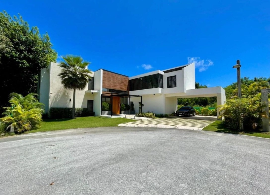 Вилла 5+1 с парковкой в Пунта-Кане, Доминиканская Республика