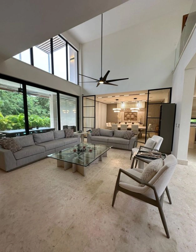 Вилла 5+1 с парковкой в Пунта-Кане, Доминиканская Республика